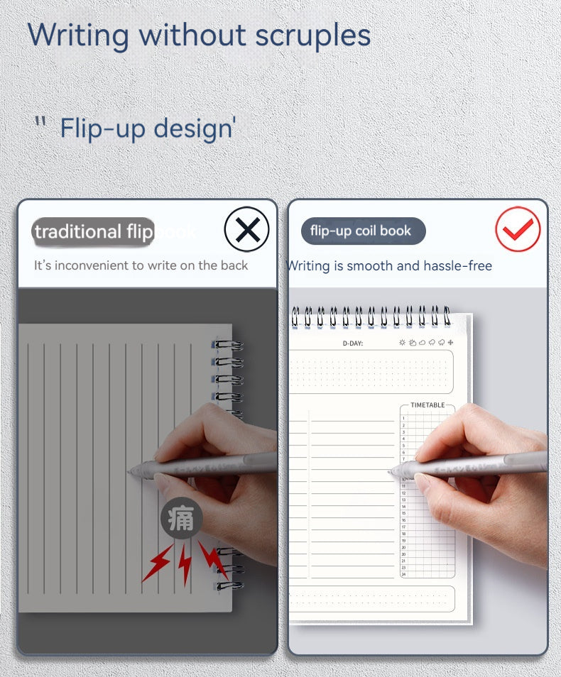 Daily Planner 160 Days Schedule Book Student Travel Planning B5 Notebook